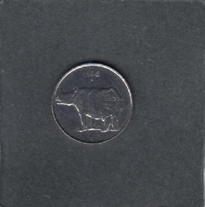 Beschrijving: 25 Paisa  RHINOCEROS